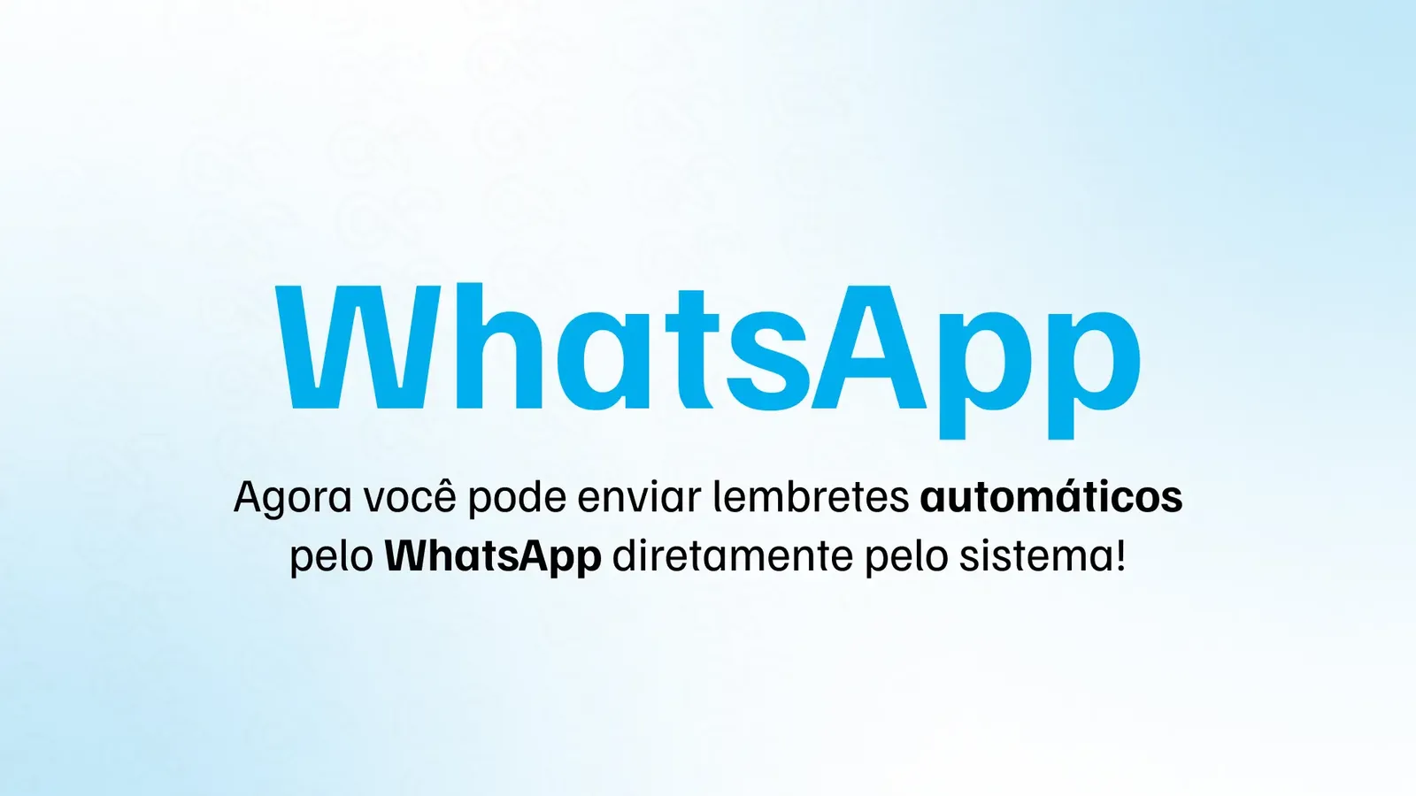 Lembretes por WhatsApp