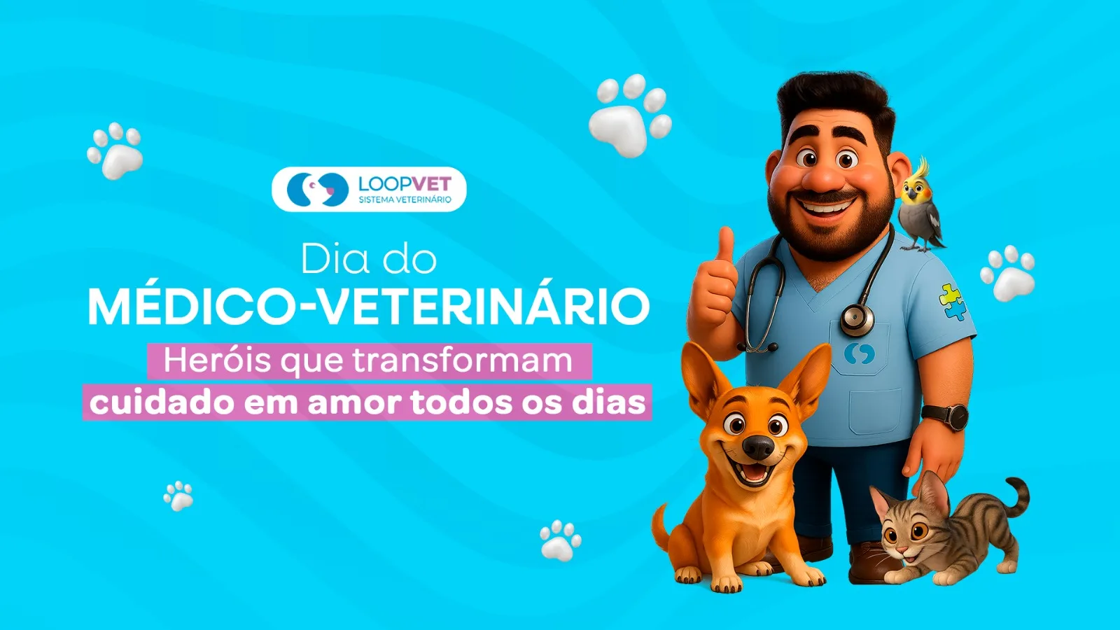 🎉 Feliz Dia do Médico-Veterinário!
